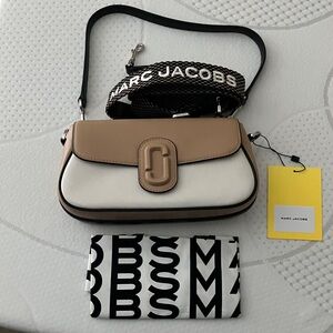 NWT Marc Jacobs The Large Colorblock Clover Shoulder Bag